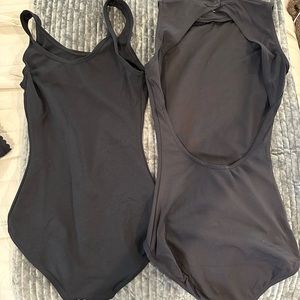 Women’s Size XS Black Dance Leotard (2)